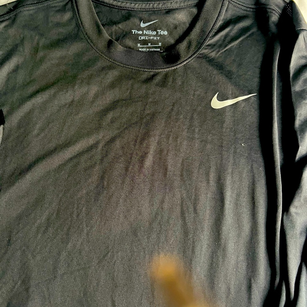 Nike drifit longsleeved tee shirt